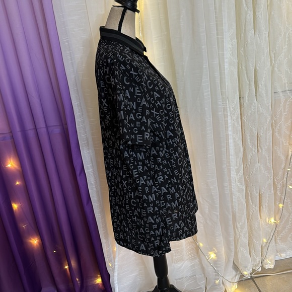 Armani Exchange Black Graphic Men's Shirt, XL - Picture 3 of 8